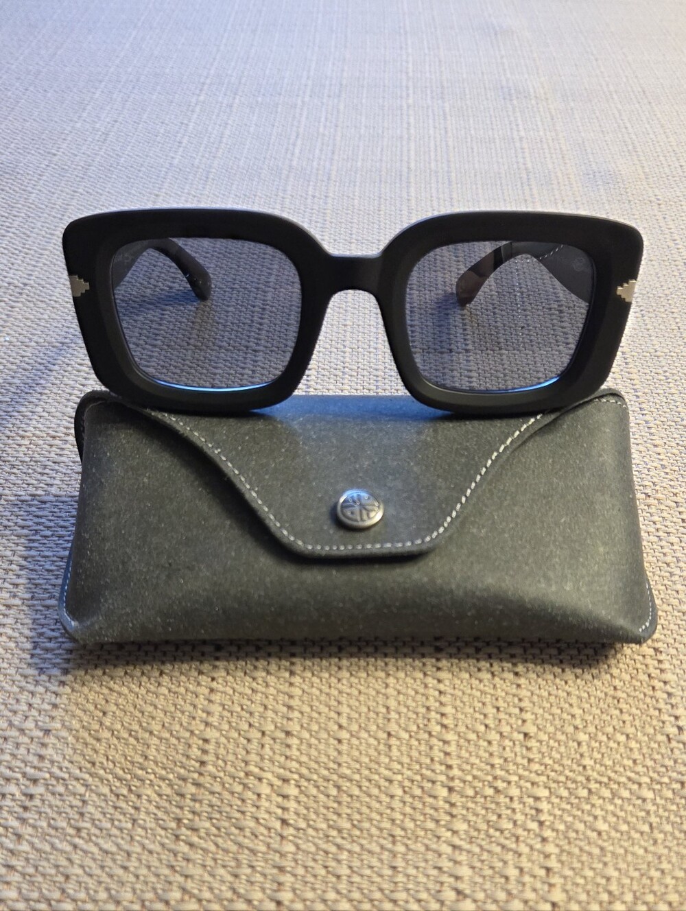 Karun by Shailene Woodley Geyser Black Polarized Sunglasses with Case SWFS0041